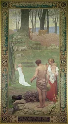 Die Kindheit der Heiligen Genoveva